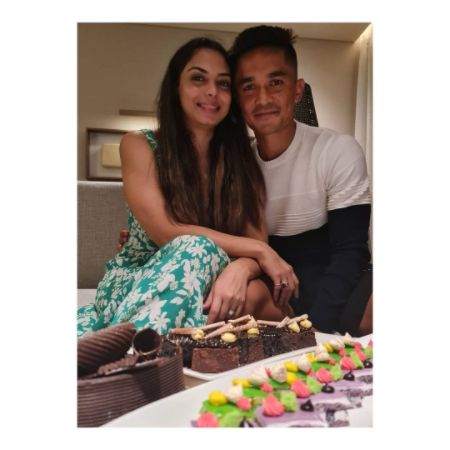 Sunil Chettri wife