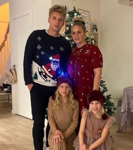 Daniel wass Wife and Daughter