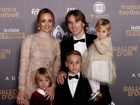 Luka Modric wife and children