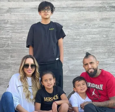 Arturo Vidal Children