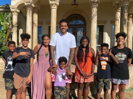 Matt Barnes family