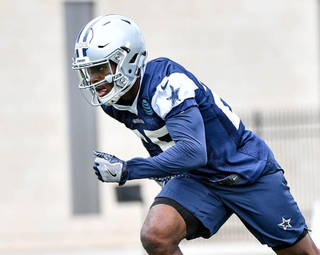 Woods with Dallas Cowboys