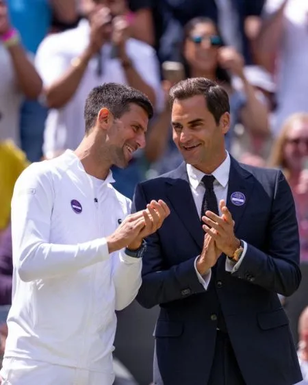 Novak Djokovic and Roger federer net worth