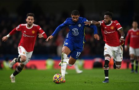 Chelsea vs United at Stamford Bridge