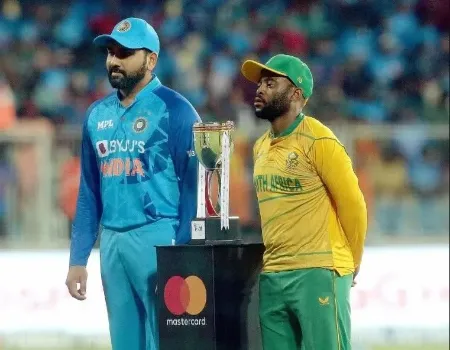 India and South Africa head to head