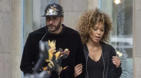 Karim Benzema with Cora Gauthier
