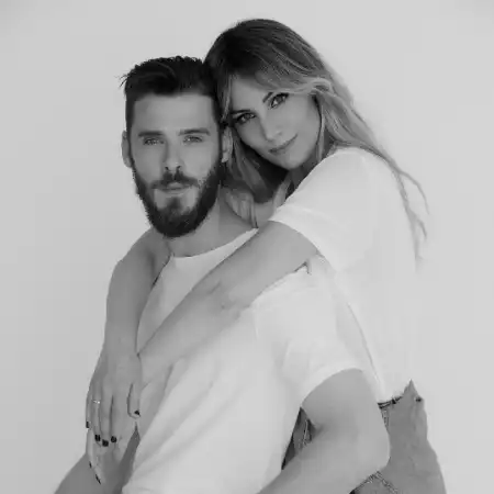 David de Gea and Edurne meeting