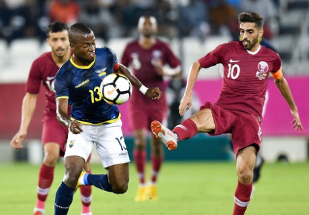 Qatar vs Ecuador friendly match