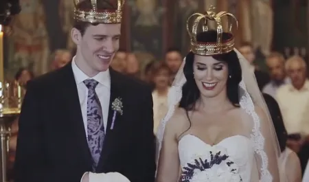 Goran Dragic and Maja Dragic wedding