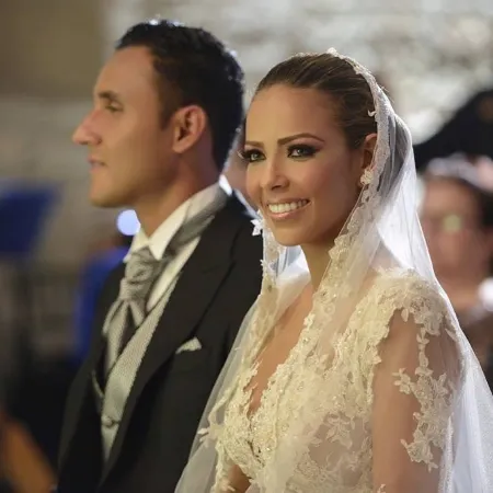 Andrea Salas And Keylor Navas marriage