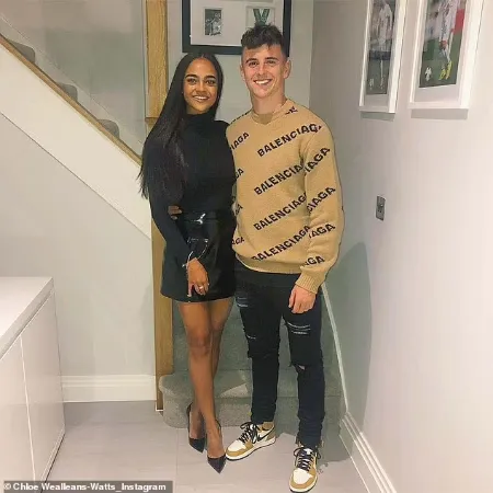 Mason Mount and Chloe Wealleans-Watts