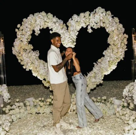 Marcus Rashford And Lucia Loi