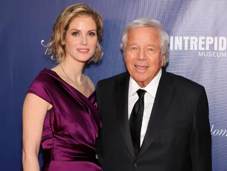 Robert Kraft and Dana Blumberg