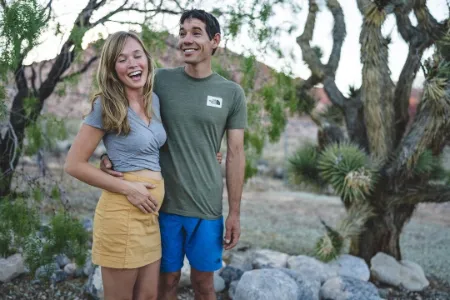 alex honnold with his wife sanni mccandless