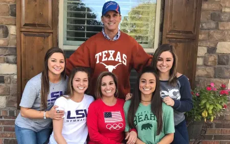 mary lou retton with her family 