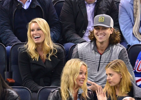 stacey harris and jacob degrom at maddison square garden