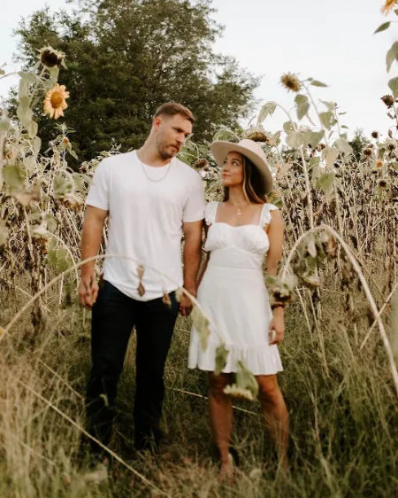 Will Compton with his wife Charo Bishop