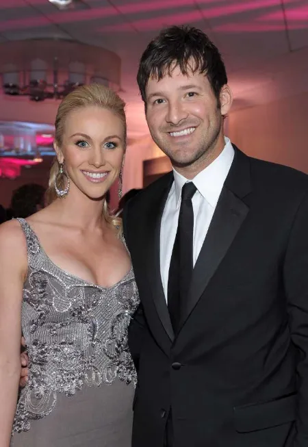 Tony Romo with his wife Candice Crawford