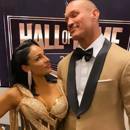 randy orton with his wife kim kessler