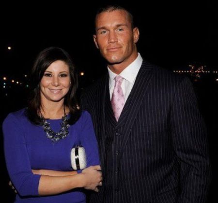 randy orton with his ex wife samantha speno