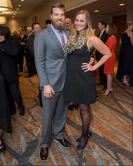 ryan fitzpatrick married his long-time girlfriend lisa barber