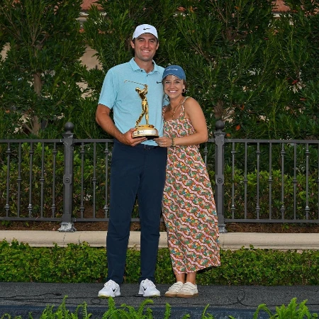 scottie scheffler and his wife meredith scudder