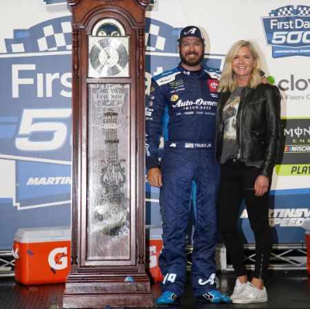 the nascar driver, martin truex jr and sheryy pollex brokeup