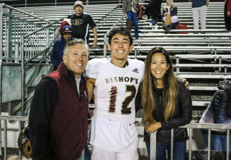 tyler buchner with his parents