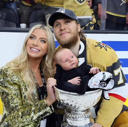 emily and william karlsson have been blessed with a baby boy, beckham karlsson