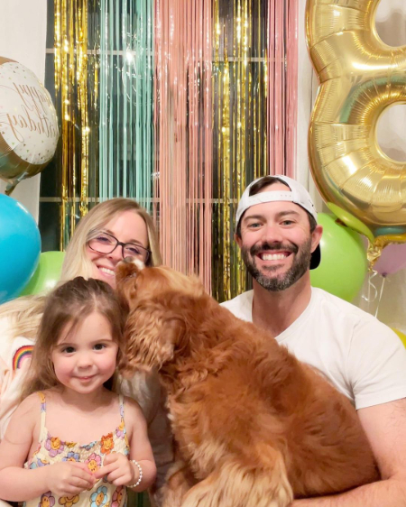 adam hadwin and jessica hadwin celebrating their daugther birthday