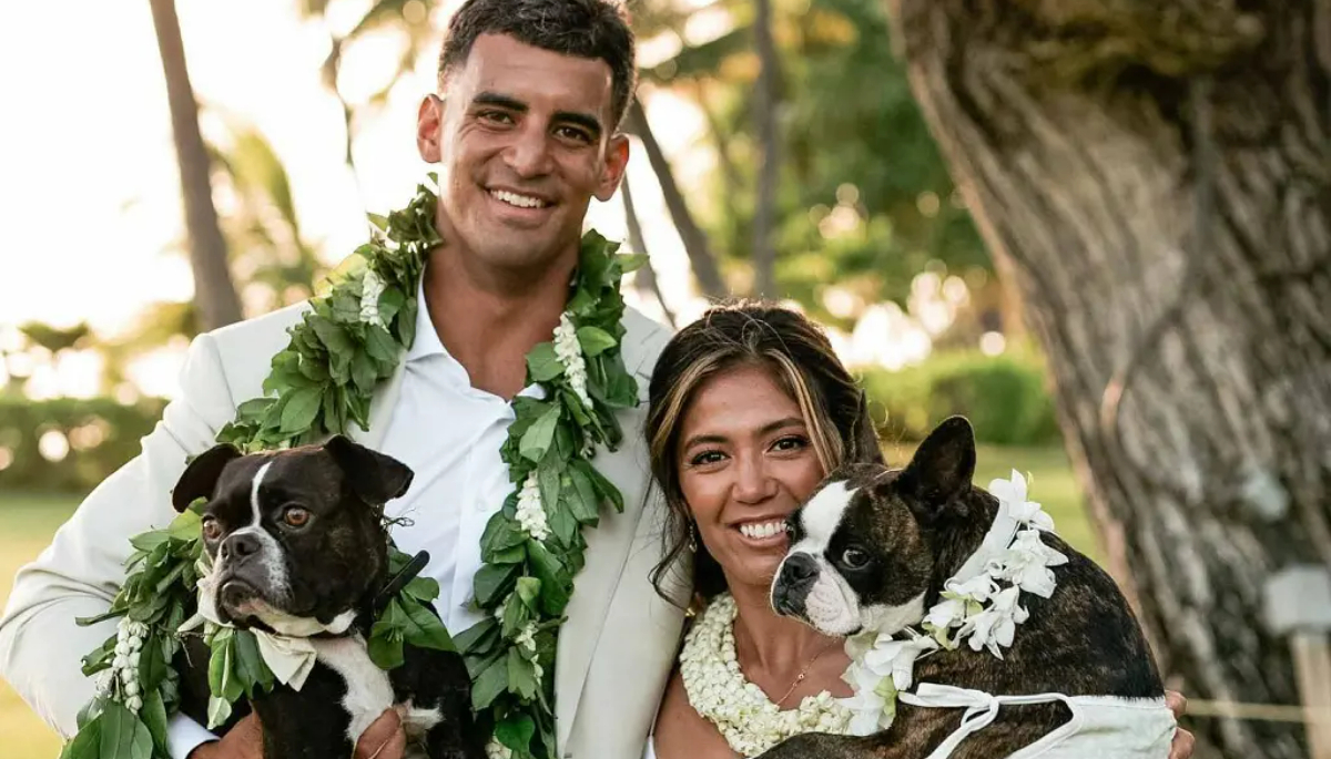 Marcus Mariota wife kiyomi cook