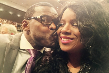 michael irvin kissing sandy harrell