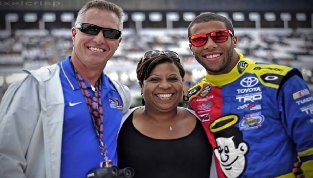 bubba wallace parents are darrell wallace and desiree wallace