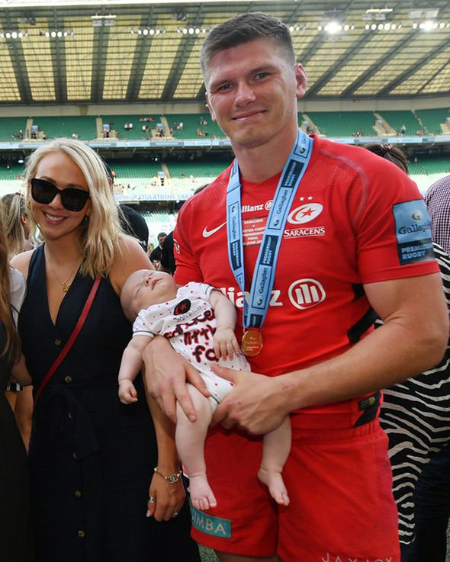 as of 2023, owen farrell net worth is around $1.5 million