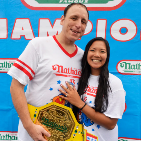 joey chestnut wife wiki bio