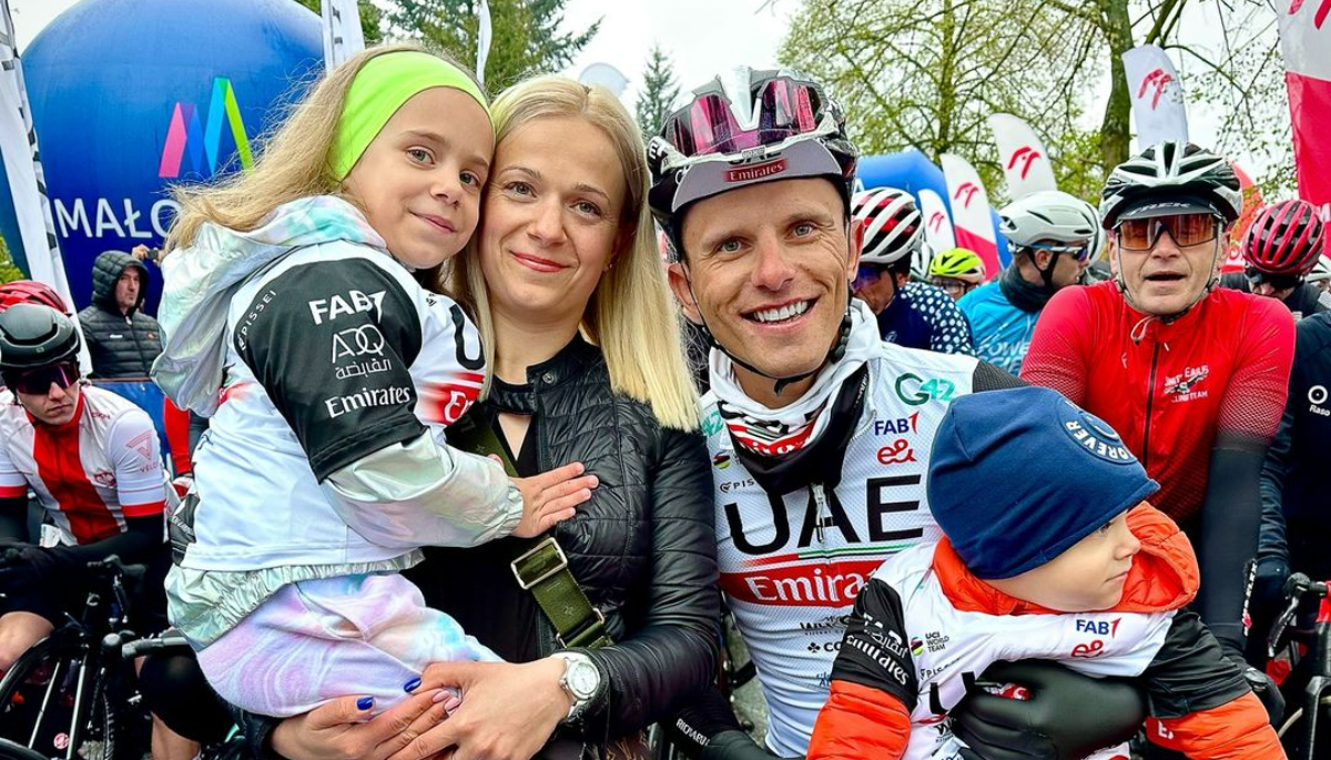 Rafal Majka wife and kids