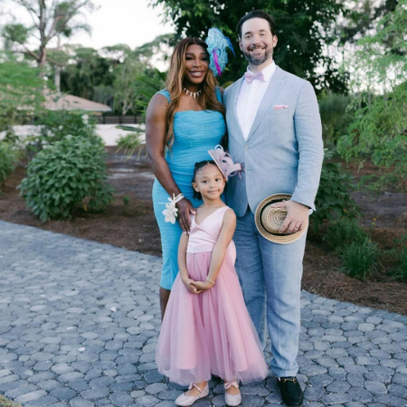 Serena Williams husband and daughter