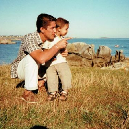 Ange Capuozzo with his father