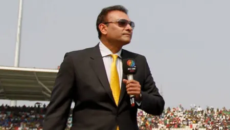 ravi shastri during 2011 worldcup